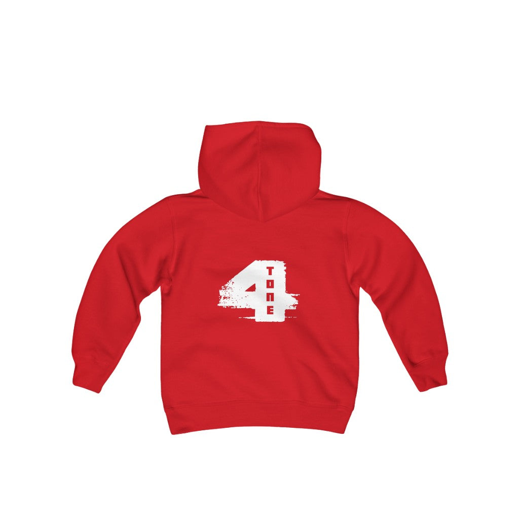 4Tone Face Kids Hoodie