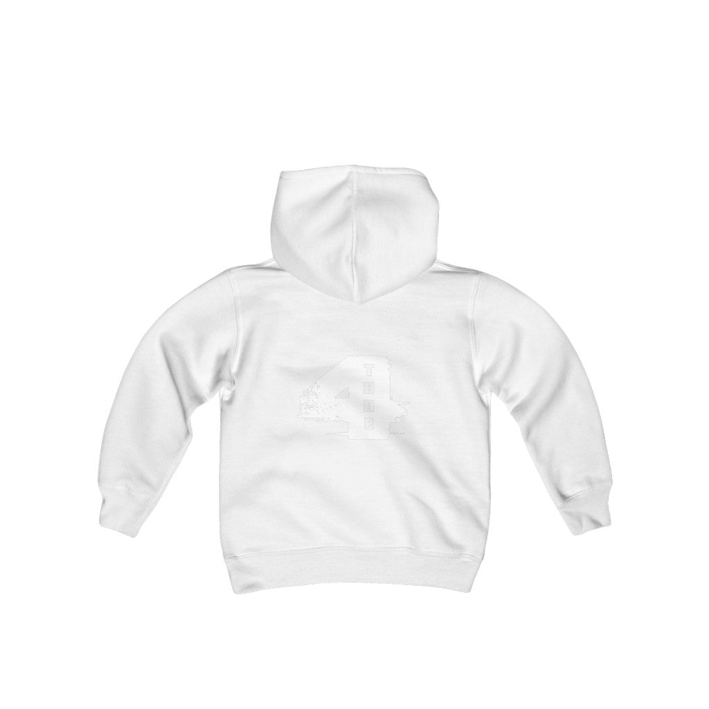 4Tone Face Kids Hoodie