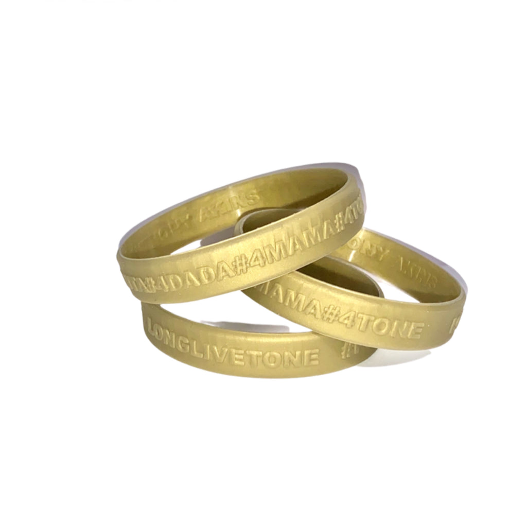 4Tone Gold Wristband